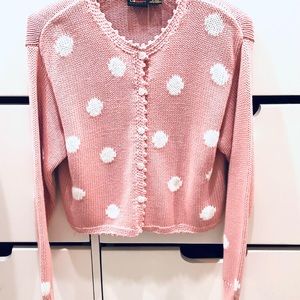 LIZ SPORT SM PETITE CARDIGAN SWEATER